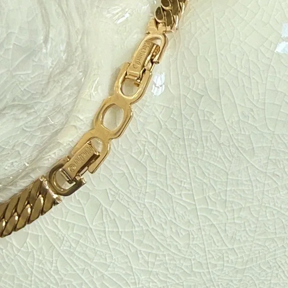 vintage Dior aquamarine, blue Cleopatra, necklace, mint condition - Picture 13 of 17